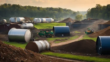 What Happens When Organic Matter Is Deposited In Landfills?