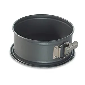 Nordic Ware 7 inch charcoal springform pan with nonstick interior