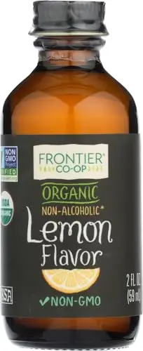 Frontier Co-op Organic Lemon Flavor 2 oz jar