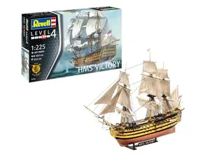 Revell HMS Victory plastic model ship kit 1:225 scale