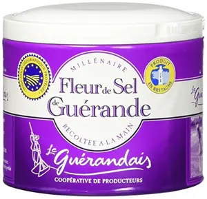 Guerande Fleur De Sel sea salt in packaging