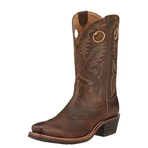 Ariat Heritage Roughstock western boot side view