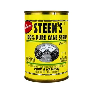 Steen's 12 oz pure cane syrup can