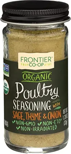 Frontier Organic Poultry Seasoning jar