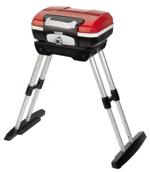 Cuisinart Petite Gourmet portable gas grill with telescoping stand