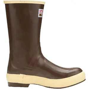 Classic XTRATUF Legacy copper boots on a boat