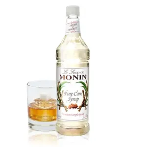 Monin pure cane syrup bottle
