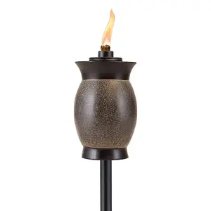 TIKI Resin Jar Torch 4-in-1 Outdoor Lighting