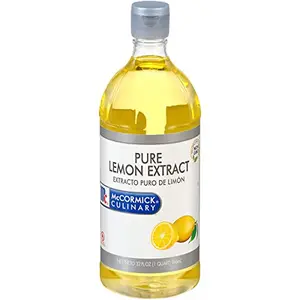 McCormick Culinary Pure Lemon Extract 32 oz bottle