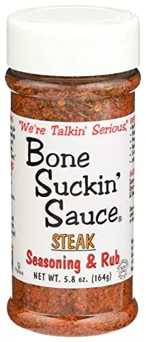 Bone Suckin' Steak Seasoning bottle