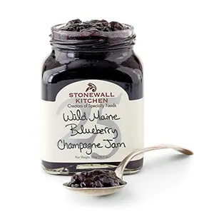 Stonewall Kitchen Wild Maine Blueberry Champagne Jam jar