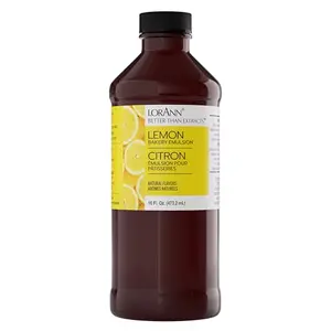LorAnn Oils Lemon Bakery Emulsion 16 oz bottle