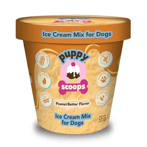 Puppy Scoops Peanut Butter Dog Ice Cream Mix