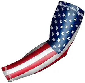 Sports Performance stars and stripes compression arm sleeve