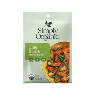 Simply Organic Garlic and Herb Seasoning packet