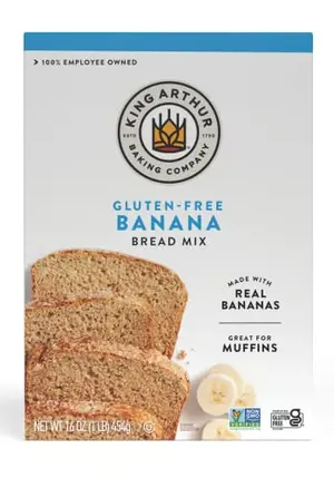 King Arthur Gluten Free Banana Bread Mix box