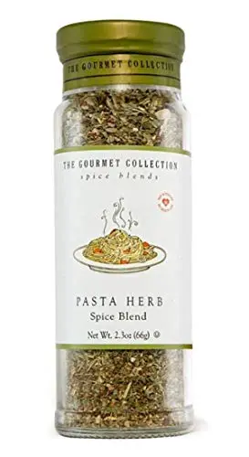 The Gourmet Collection Pasta Herb Blend jar