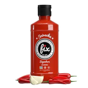 Fix Hot Sauce Organic Sriracha Chili Sauce bottle
