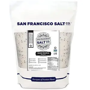 San Francisco Salt Company Italian Black Truffle Salt bulk bag