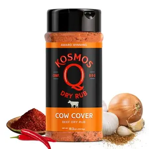 Kosmos Q Cow Cover BBQ Dry Rub shaker