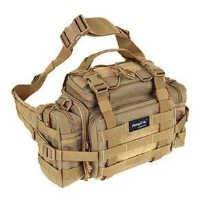SHANGRI-LA Tactical Range Bag Outdoor Sling Backpack with MOLLE webbing