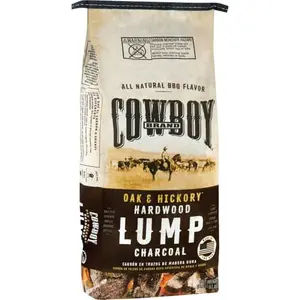 Cowboy Hardwood Lump Charcoal 8 pound bag by Duraflame