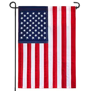 Anley embroidered stars American garden flag budget pick