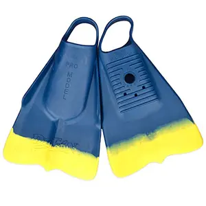 DaFin navy and yellow swim fins