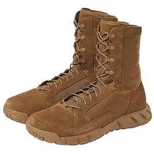 Oakley Light Assault 2 tactical boots in coyote color, featuring speed-lace system and slip-resistant outsole