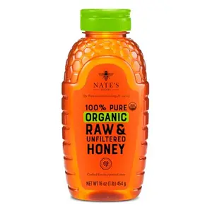 Nate's Organic Honey squeeze bottle