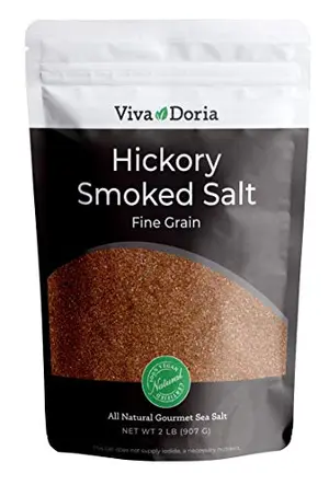Viva Doria Hickory Smoked Sea Salt 2-lb reclosable standup pouch