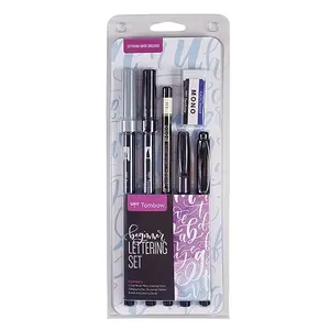 Tombow Beginner Lettering Set with brush pens and tools