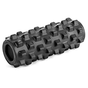 RumbleRoller Extra Firm foam roller with textured bumps for deep tissue massage