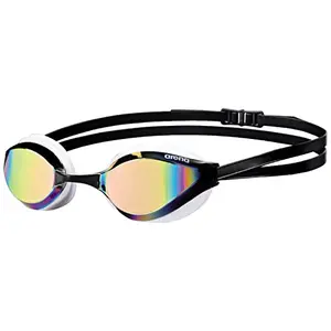 ARENA Python racing swim goggles with mirrored lenses for lap swimmers