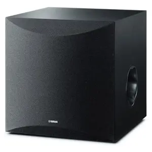 Yamaha NS-SW100BL subwoofer in black with front port