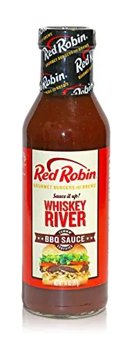 Red Robin Whiskey River Sauce bottle