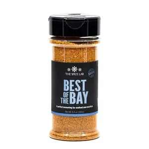 The Spice Lab Best of the Bay Seafood Seasoning shaker jar