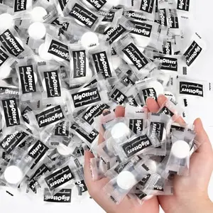 BigOtters 200PCS Compressed Towels, compact coin-sized wipes