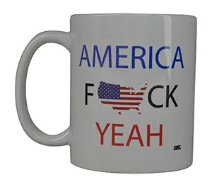 Rogue River Tactical USA Flag patriotic coffee mug