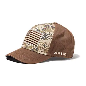 Ariat Men's Patriot Fabric Back Cap with USA flag and digital camo