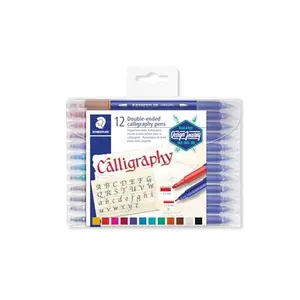 Staedtler Double Ended Calligraphy Duo Markers assorted colors