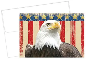 20 count patriotic foil thank you cards by Great Papers!