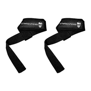 Gymreapers Lifting Wrist Straps with neoprene padding and cotton strap