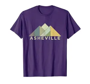 Vintage Asheville mountains T-shirt for Biltmore visitors