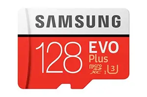 Samsung EVO Plus 128GB microSD card reliable storage for smartphones