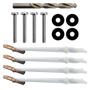 ECHOGEAR Steel Stud TV Mounting Kit for Fixed & Tilt Mounts