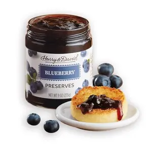 Harry & David Blueberry Preserves jar
