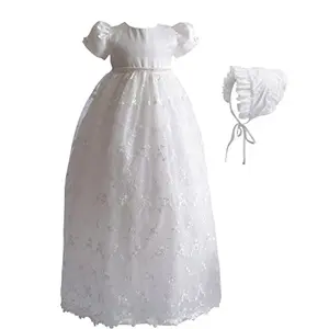 Romping House Floral Lace Christening Gown