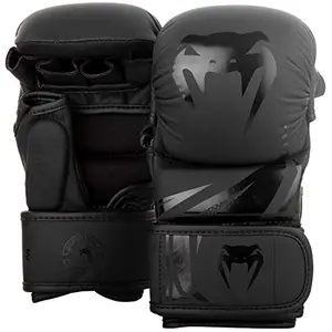 Venum Challenger 3.0 MMA sparring gloves with open palm and hook and loop strap