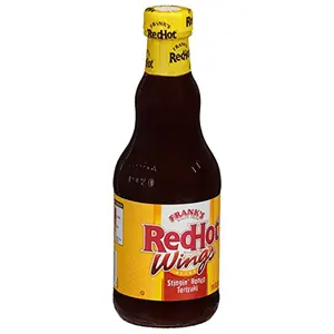 Frank's RedHot Stingin' Honey Teriyaki sauce 12 ounce bottles pack of 5